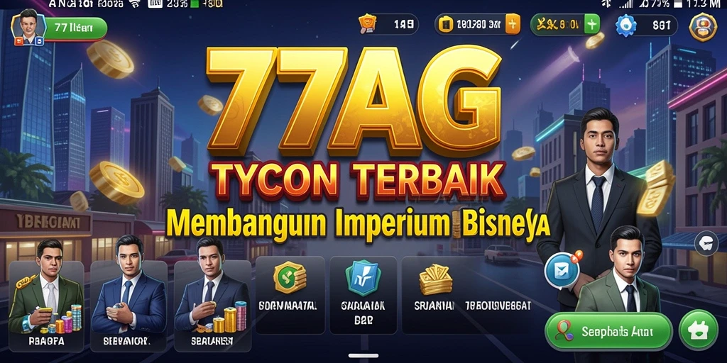 Tampilan gameplay seru dan menantang dari 77AG.
