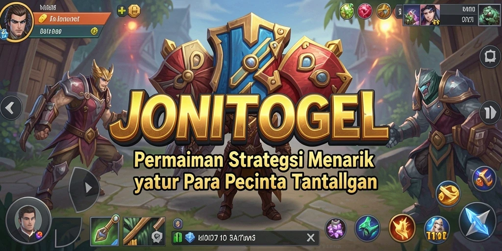 Tangkapan layar gameplay JONITOGEL menampilkan aksi strategi mendalam.