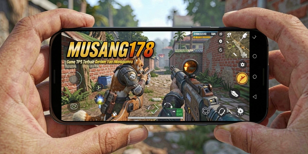 Tampilan seru dan mendebarkan dari gameplay TPS MUSANG178.
