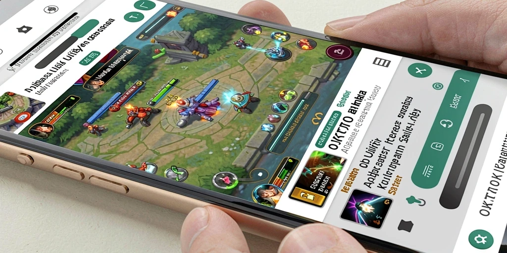 Screenshot utama OJKTOTO menampilkan antarmuka aplikasi Utility yang bersih dan intuitif.