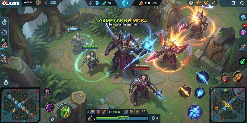 Gameplay seru dan menegangkan di OLX888