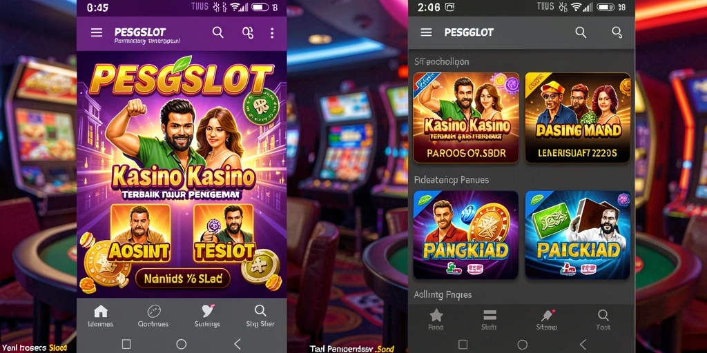 Tampilan gameplay PESGSLOT yang memukau dan mengasyikkan.