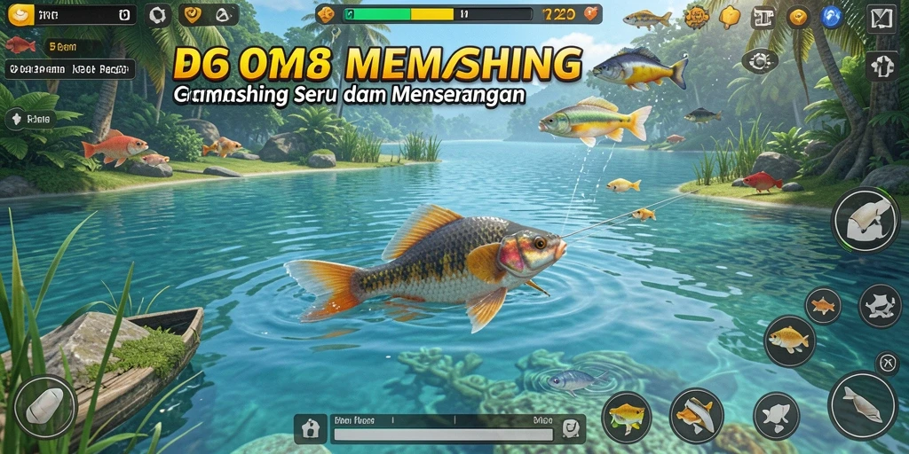 Tangkapan besar dalam gameplay PP123 yang mendebarkan.