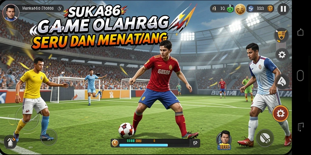 Tampilan gameplay SUKA86 yang menarik dan interaktif dalam olahraga.